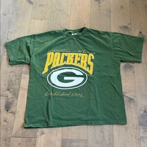 Vintage 1997 Green Bay Packers NFL Graphic Shirt Football XXL
